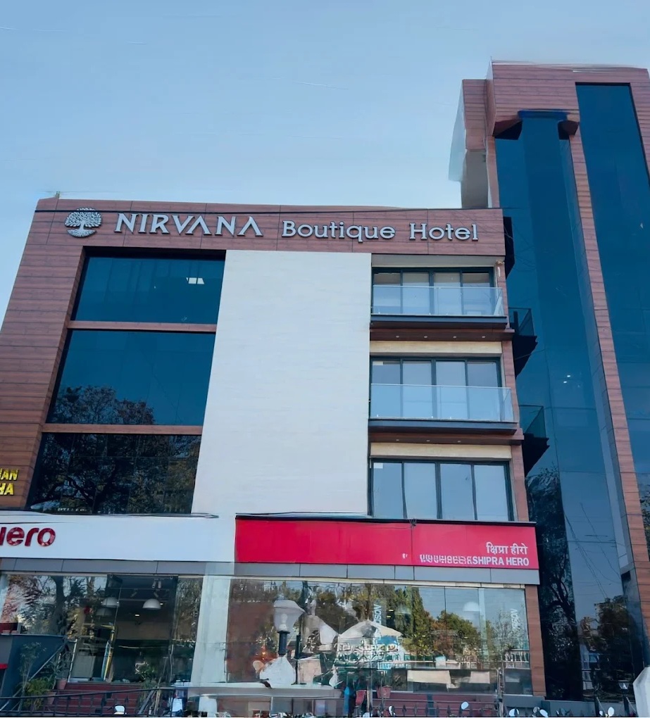 Nirvana Boutique Hotel - Modern luxury hotel in Ujjain with elegant interior design and traditional hospitality